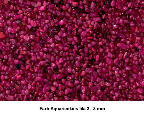 Aquarienkies Colorkies lila 25 kg