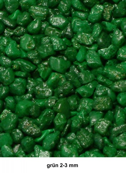 Aquarienkies Colorkies grün 25 kg