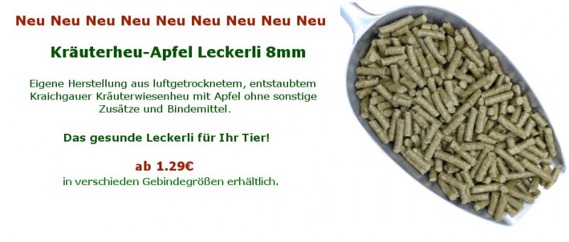 https://www.scheunenlaedchen.com/nager-und-kleintiere/pellets/1798/kraeuterheu-apfel-leckerli-8-mm?number=2562000202